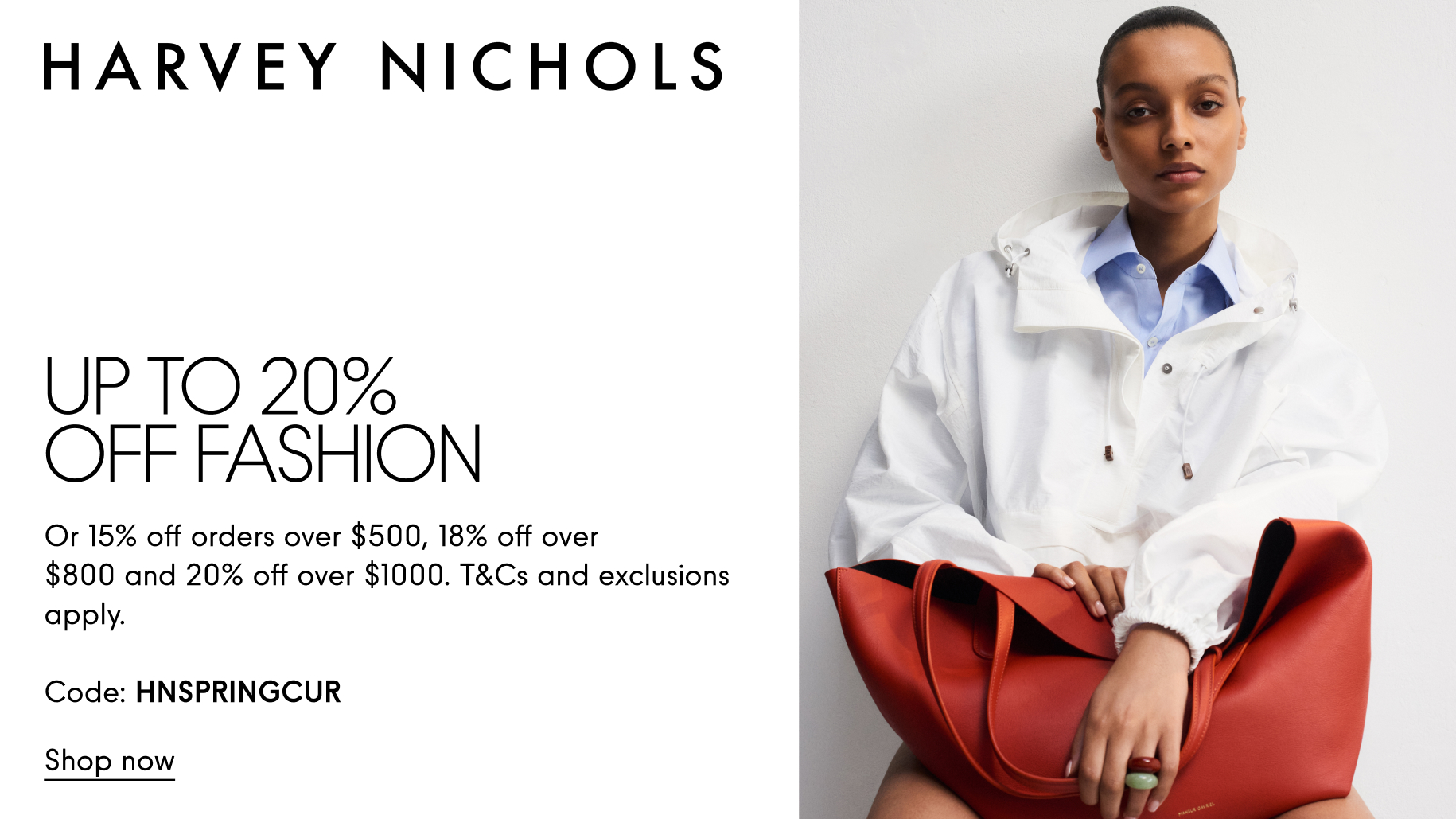 Spend & Save offer at Harvey Nichols Spend & Save offer at Harvey Nichols