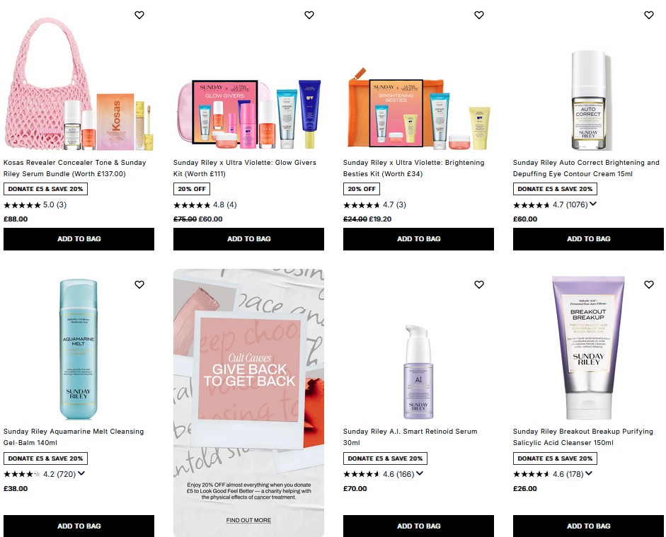 20% off Kosas at Cult Beauty 20% off Kosas at Cult Beauty