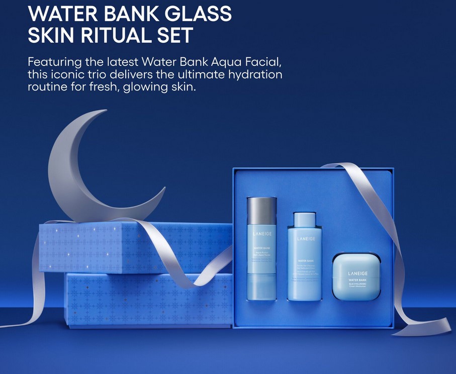 LANEIGE Water Bank Glass Skin Ritual LANEIGE Water Bank Glass Skin Ritual