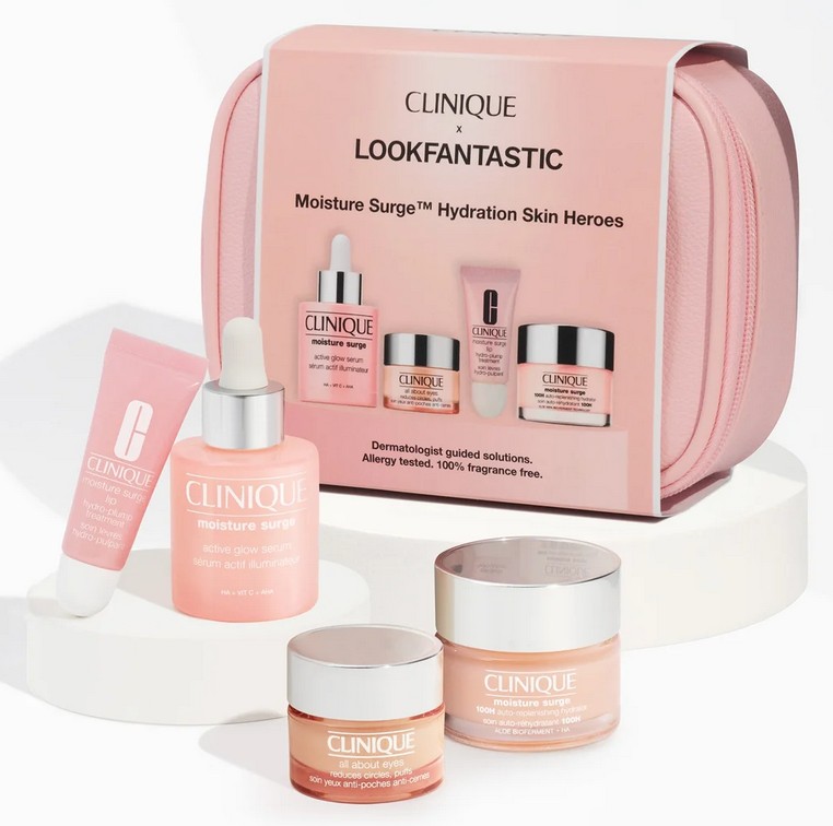 Lookfantastic x Clinique Moisture Surge Hydration Skin Heroes Set 