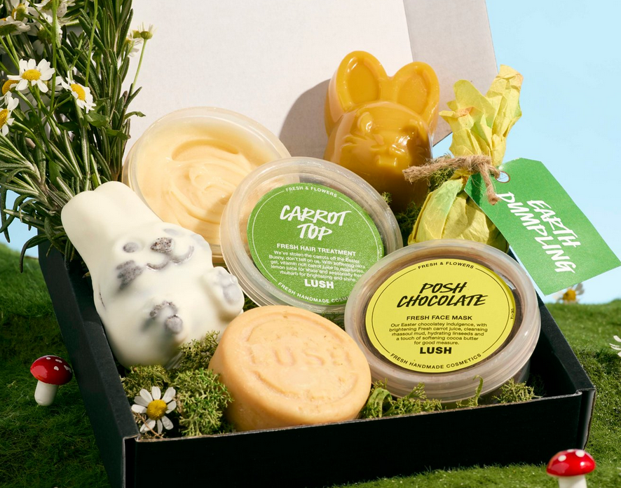 Lush Fresh and Flowers Subscription Box