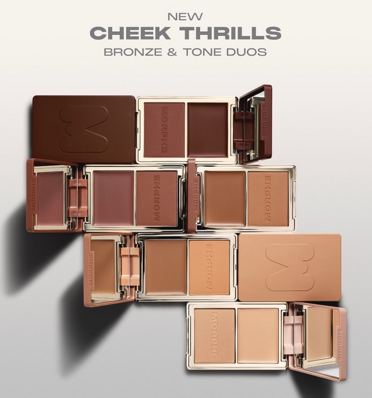 MORPHE Cheek Thrills Bronze & Tone Duos MORPHE Cheek Thrills Bronze & Tone Duos