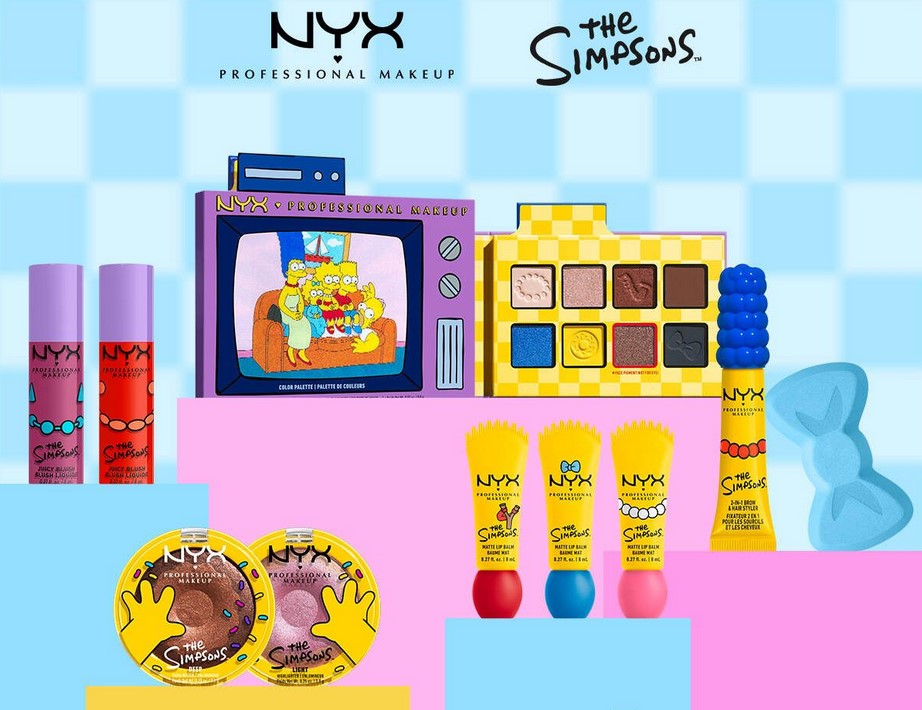 NYX Professional Makeup x The Simpsons Collection NYX Professional Makeup x The Simpsons Collection