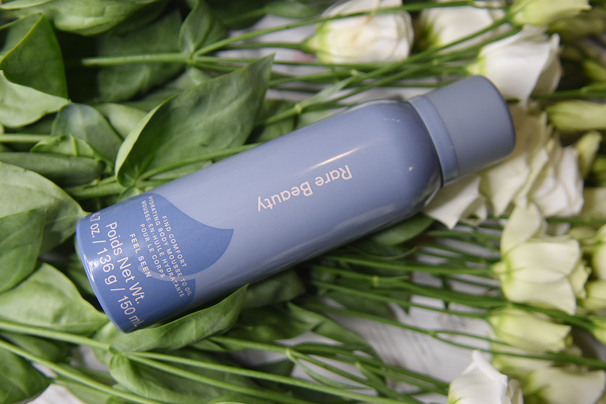 Rare Beauty Find Comfort Hydrating Body Mousse to Oil Feel Seen review Rare Beauty Find Comfort Hydrating Body Mousse to Oil Feel Seen review