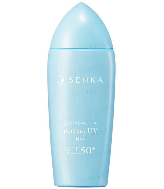 Shiseido Senka Perfect UV Gel Waterproof Sunscreen SPF 50+ PA++++ Shiseido Senka Perfect UV Gel Waterproof Sunscreen SPF 50+ PA++++