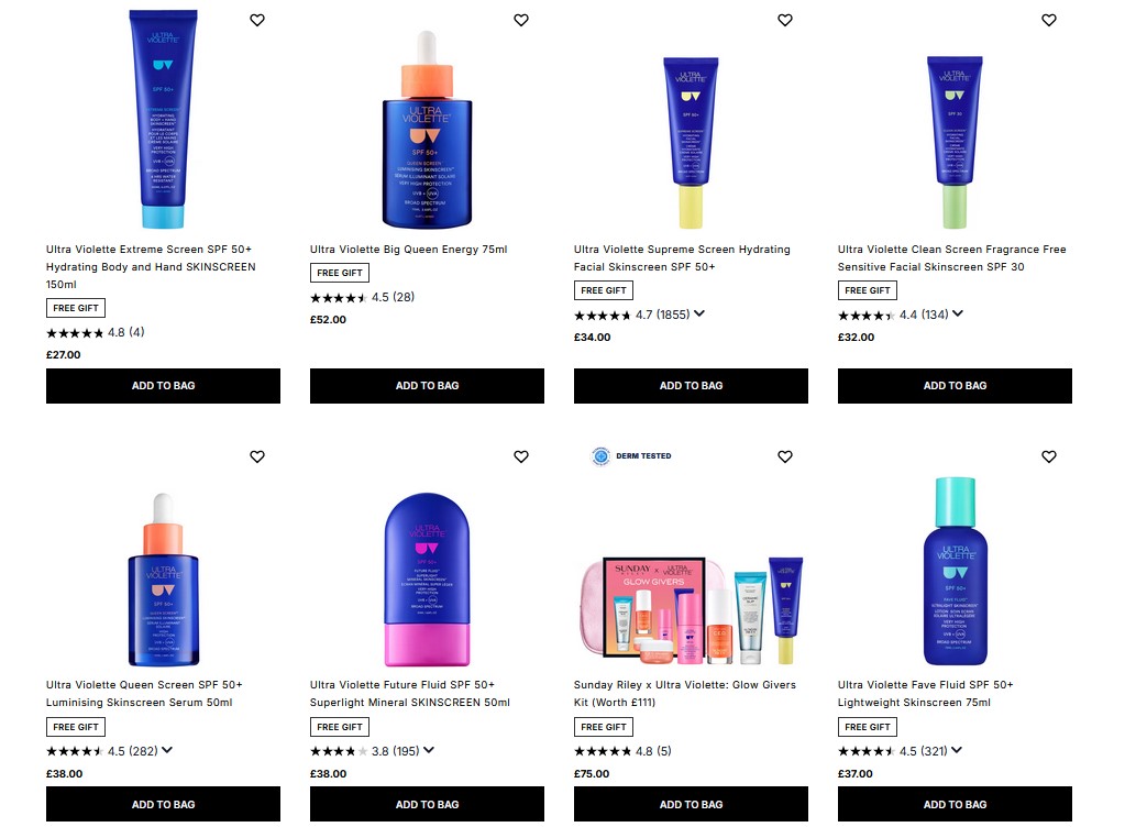 20% off Ultra Violette at Cult Beauty 20% off Ultra Violette at Cult Beauty