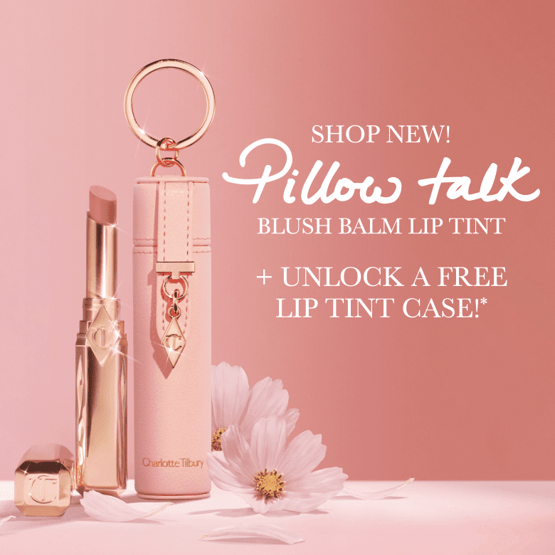 Free lip tint case when you shop Charlotte Tilbury Pillow Talk Blush Balm Lip Tint + another full-size beauty secret Free lip tint case when you shop Charlotte Tilbury Pillow Talk Blush Balm Lip Tint + another full-size beauty secret