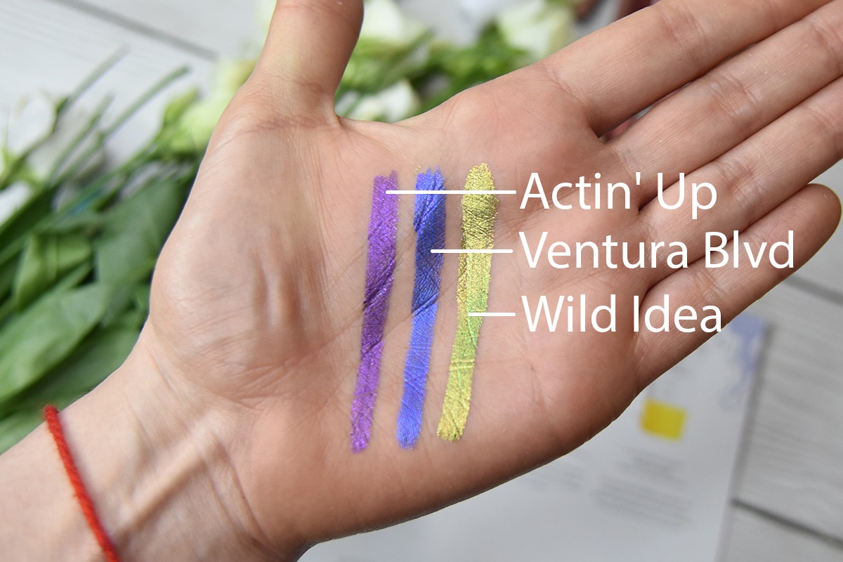 ColourPop BFF Chrome Crème Gel Liner Trios in Good Shift Swatches ColourPop BFF Chrome Crème Gel Liner Trios in Good Shift Swatches