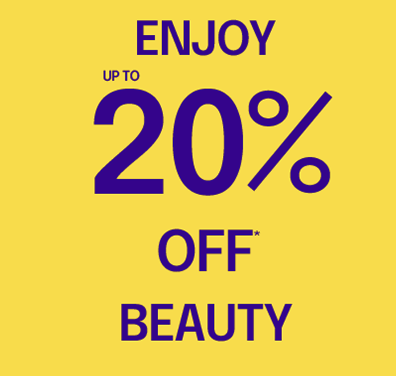 20% off Beauty at Fenwick 20% off Beauty at Fenwick