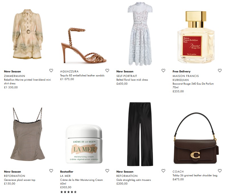 15% off Fashion and Beauty orders or 20% off orders over £300 at Harvey Nichols 15% off Fashion and Beauty orders or 20% off orders over £300 at Harvey Nichols