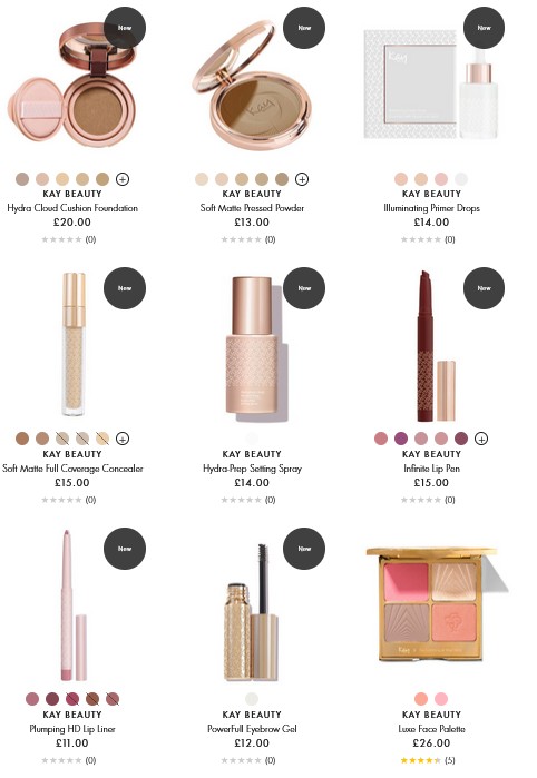 New launches from Kay Beauty at Space NK