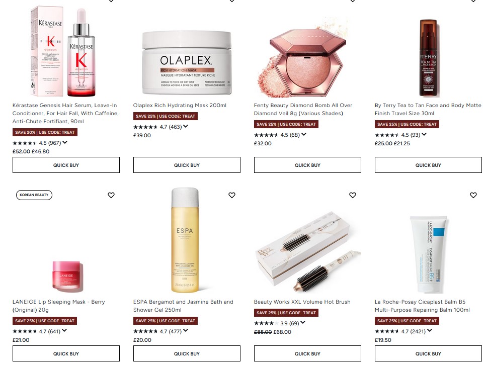 25% off selected at Lookfantastic 25% off selected at Lookfantastic