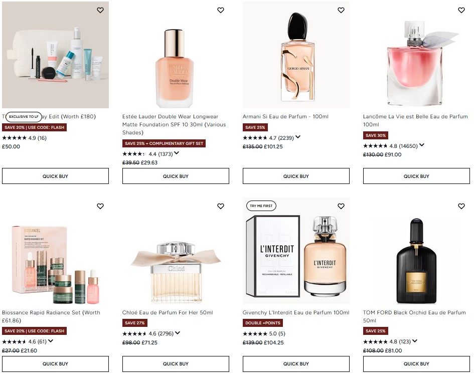 Mother's Day sale at at Lookfantastic Mother's Day sale at at Lookfantastic