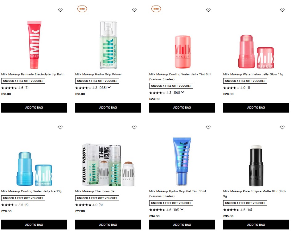 20% off Milk Makeup at Cult Beauty 20% off Milk Makeup at Cult Beauty