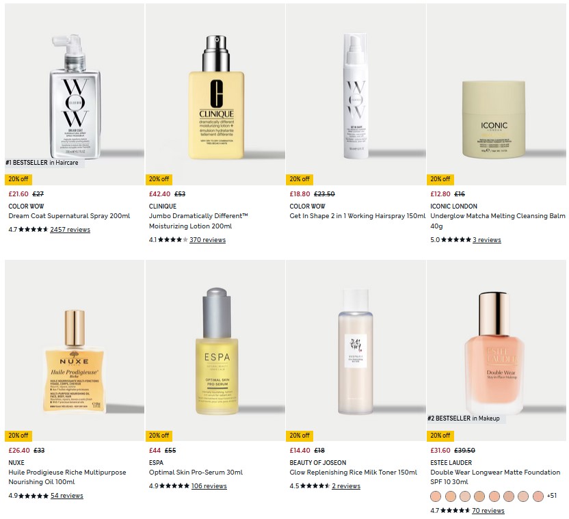 20% off Beauty at Marks & Spencer 20% off Beauty at Marks & Spencer