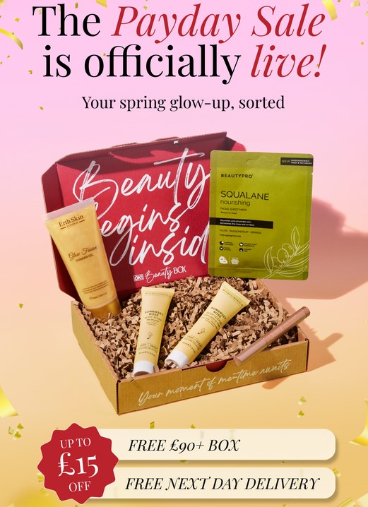 Up to £15 off sale at OK! Beauty Box + free £90+ box + free delivery Up to £15 off sale at OK! Beauty Box + free £90+ box + free delivery