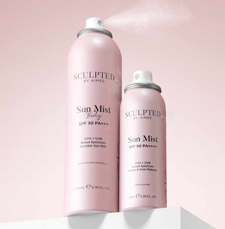 Sculpted By Aimee Body Sun Mists at Cult Beaut