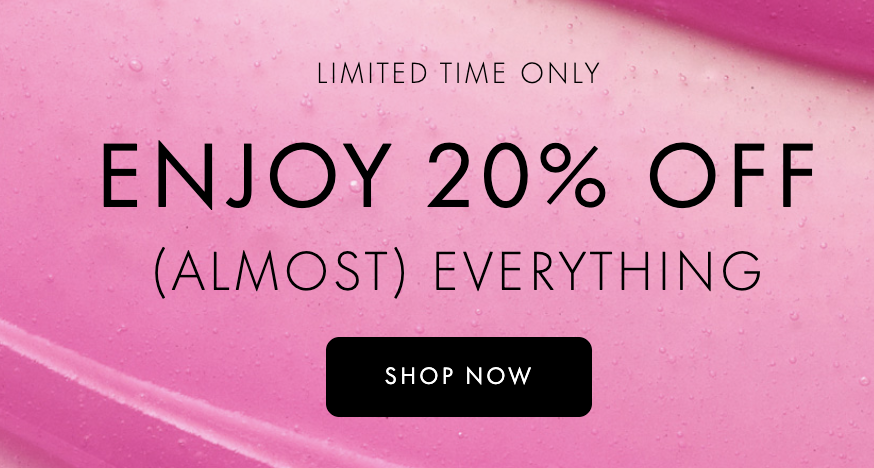 20% off (almost) everything at Space NK. 20% off (almost) everything at Space NK.