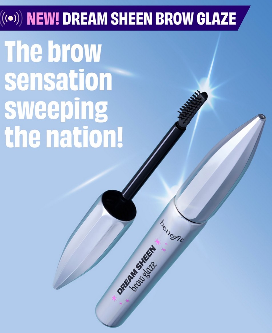 Benefit Cosmetics Dream Sheen Waterproof Tinted Brow Glaze Gel Benefit Cosmetics Dream Sheen Waterproof Tinted Brow Glaze Gel