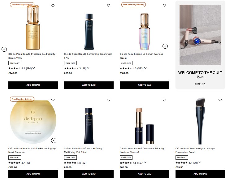 20% off Clé de Peau at Cult Beauty 20% off Clé de Peau at Cult Beauty