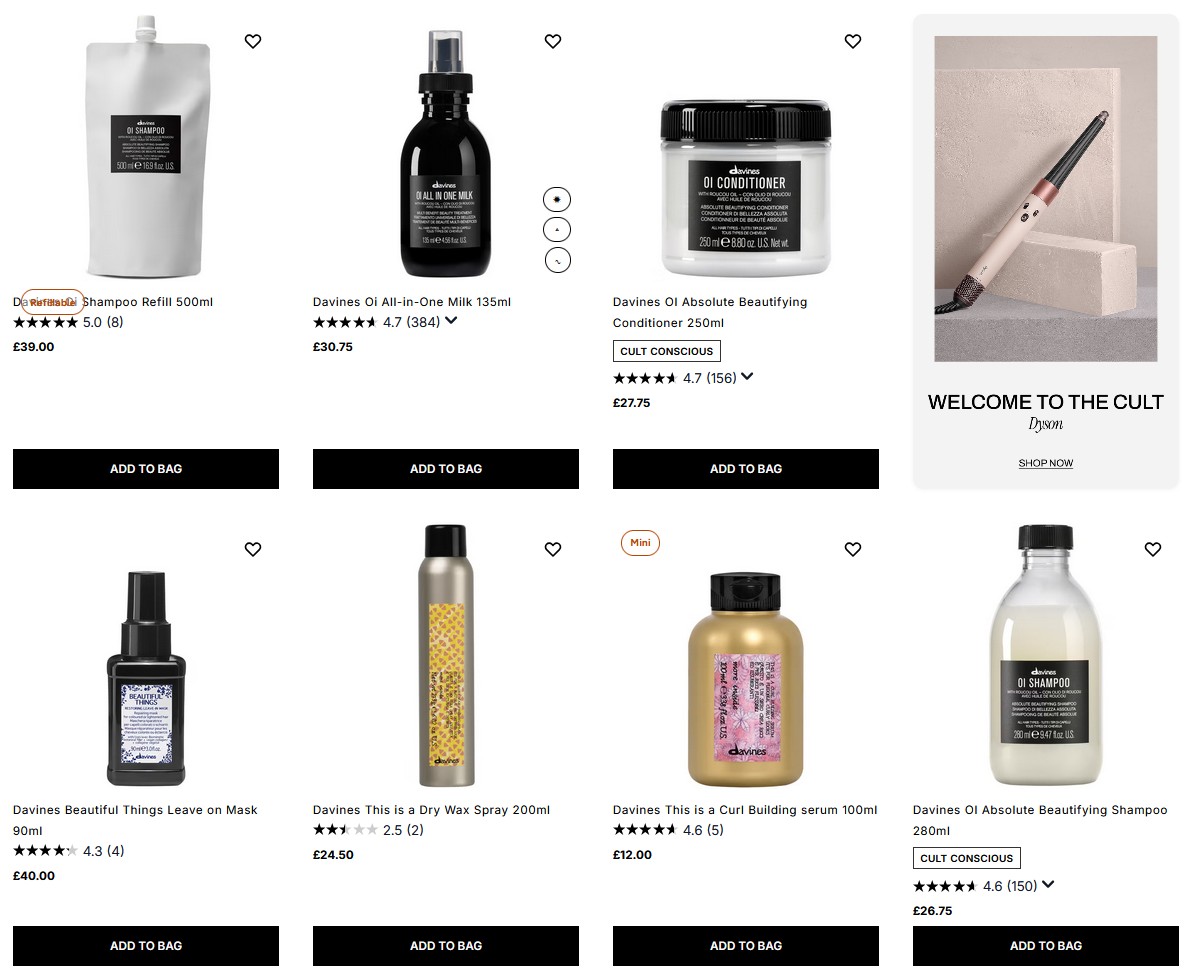20% off Davines at Cult Beauty 20% off Davines at Cult Beauty
