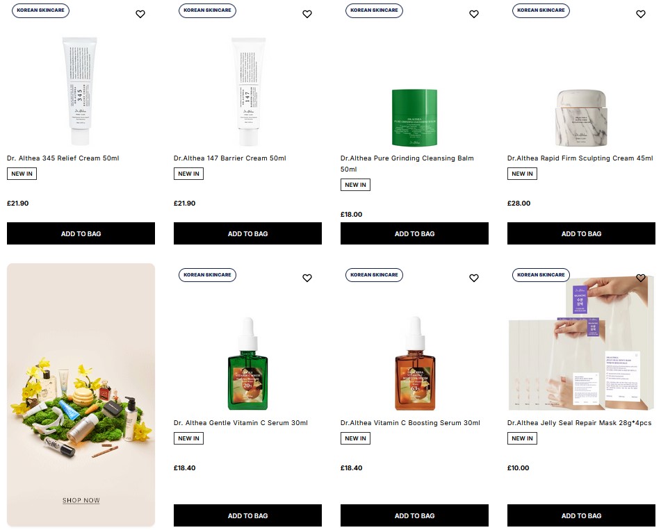 Dr.Althea has landed at Cult Beauty Dr.Althea has landed at Cult Beauty