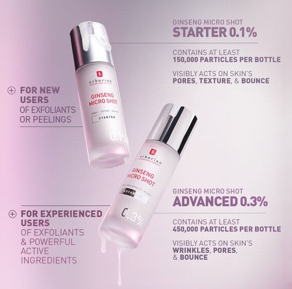 Erborian Ginseng Micro Shot 0.3 Intensive Retexturizing Micro-Infusion Serum Erborian Ginseng Micro Shot 0.3 Intensive Retexturizing Micro-Infusion Serum