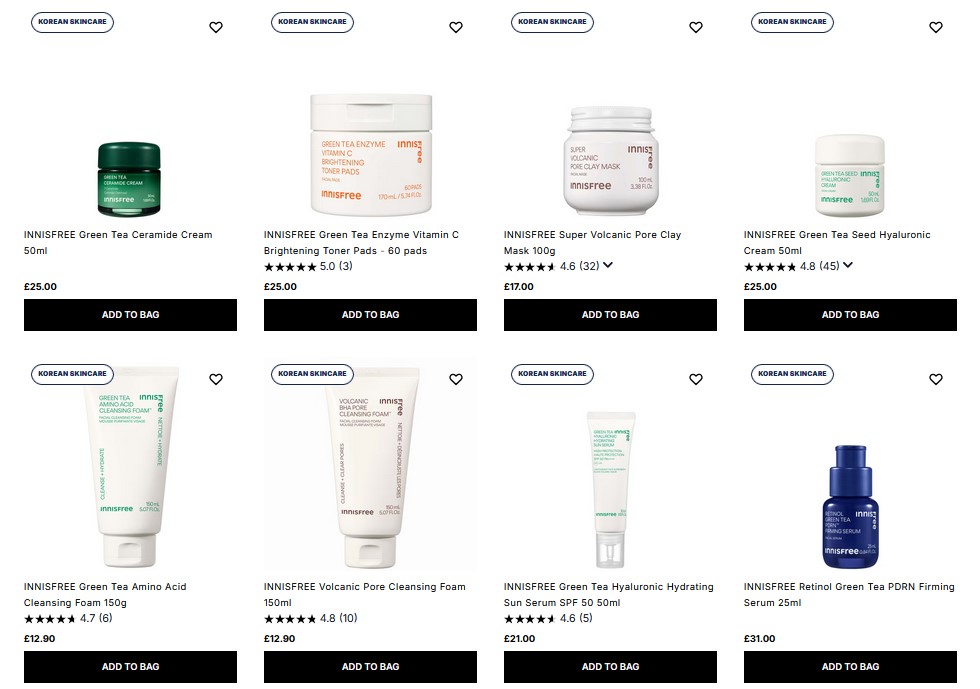 20% off INNISFREE at Cult Beauty 20% off INNISFREE at Cult Beauty