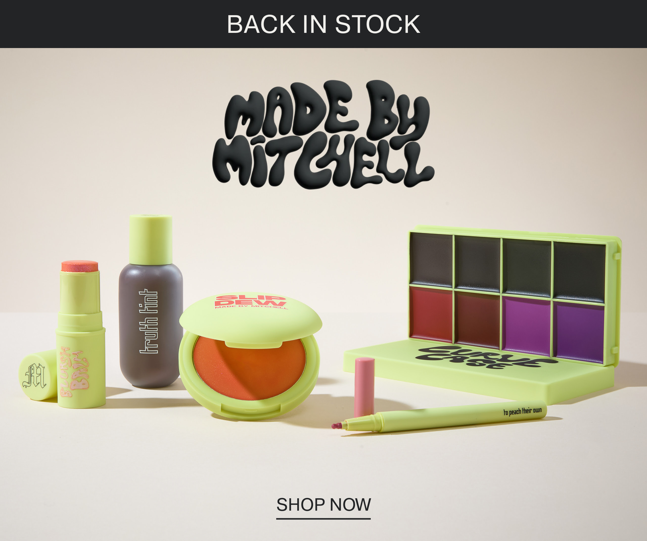 Made By Mitchell is back in stock at BEAUTY BAY Made By Mitchell is back in stock at BEAUTY BAY