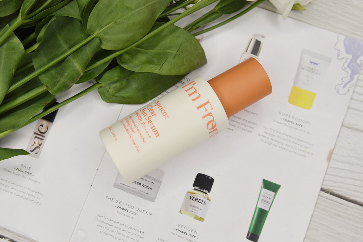 I'm from Apricot Clear Sun Serum I'm from Apricot Clear Sun Serum