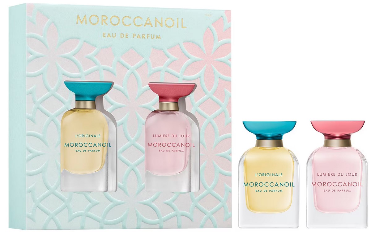 Moroccanoil Mini Duo L'Originale & Lumière du Jour Eau de Parfum Set Moroccanoil Mini Duo L'Originale & Lumière du Jour Eau de Parfum Set