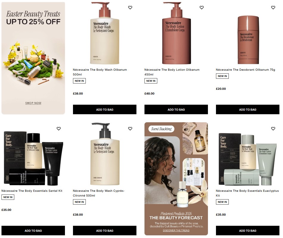 Nécessaire has landed at Cult Beauty Nécessaire has landed at Cult Beauty