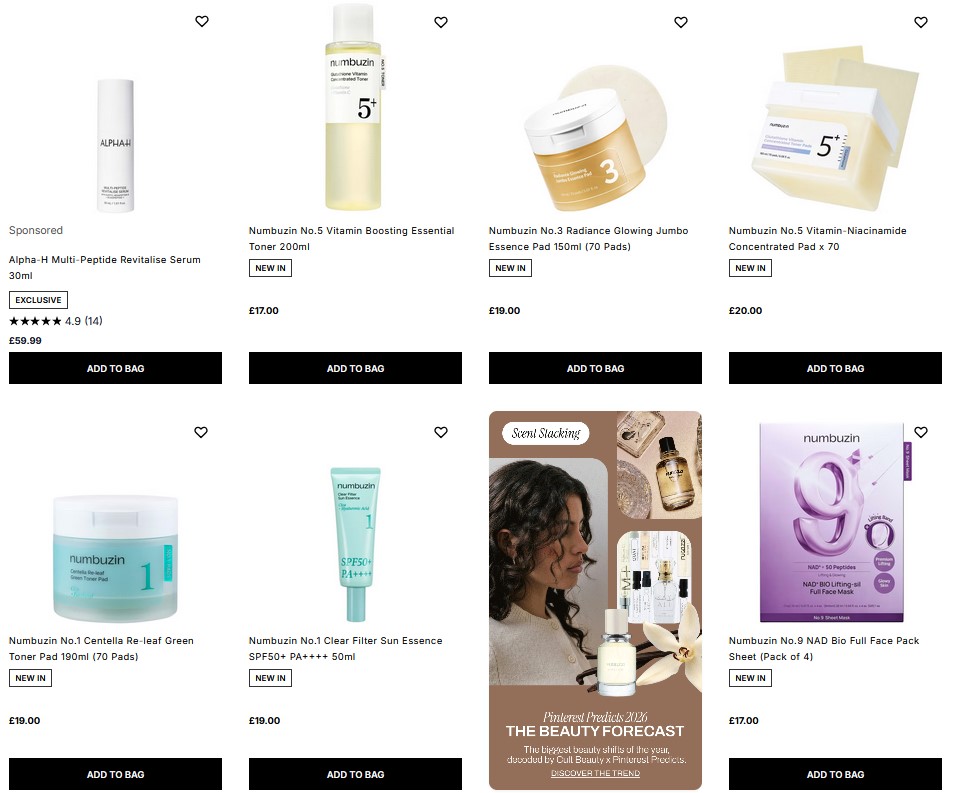 Numbuzin has landed at Cult Beauty Numbuzin has landed at Cult Beauty