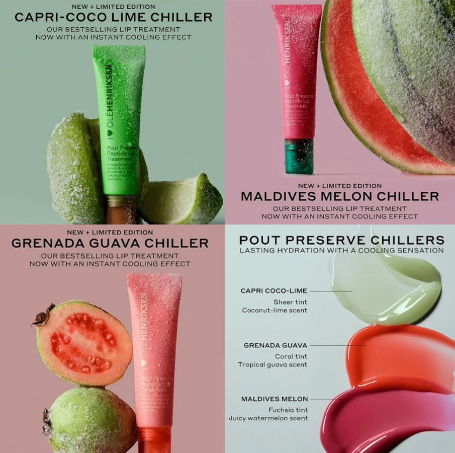 OLEHENRIKSEN has announced 3 new shades of the Pout Preserve Hydrating Peptide Lip Treatment OLEHENRIKSEN has announced 3 new shades of the Pout Preserve Hydrating Peptide Lip Treatment