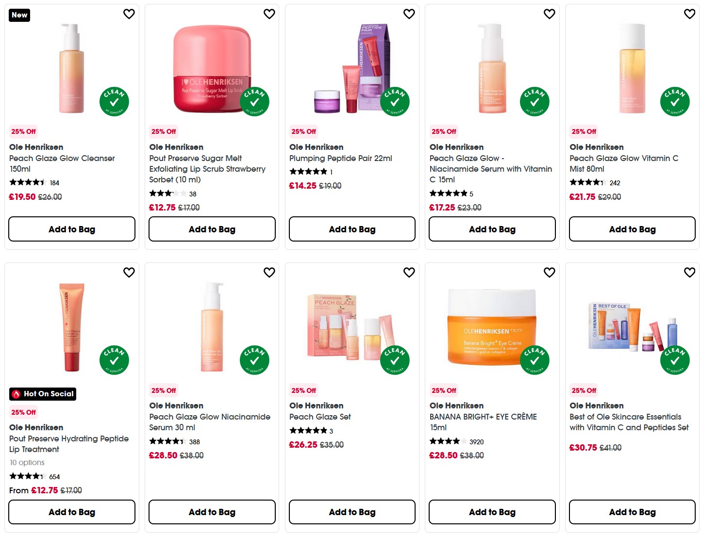 25% off Ole Henriksen at Sephora UK 25% off Ole Henriksen at Sephora UK