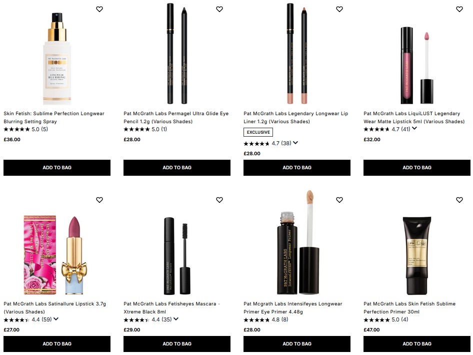 20% off Pat McGrath Labs at Cult Beauty 20% off Pat McGrath Labs at Cult Beauty