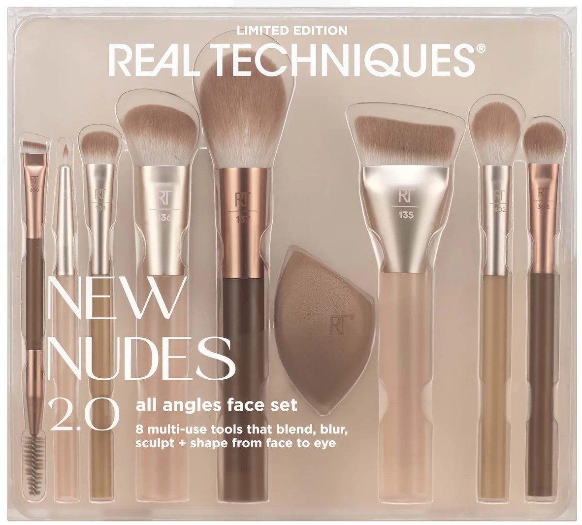 Real Techniques New Nudes 2.0 All Angles Face Set Real Techniques New Nudes 2.0 All Angles Face Set