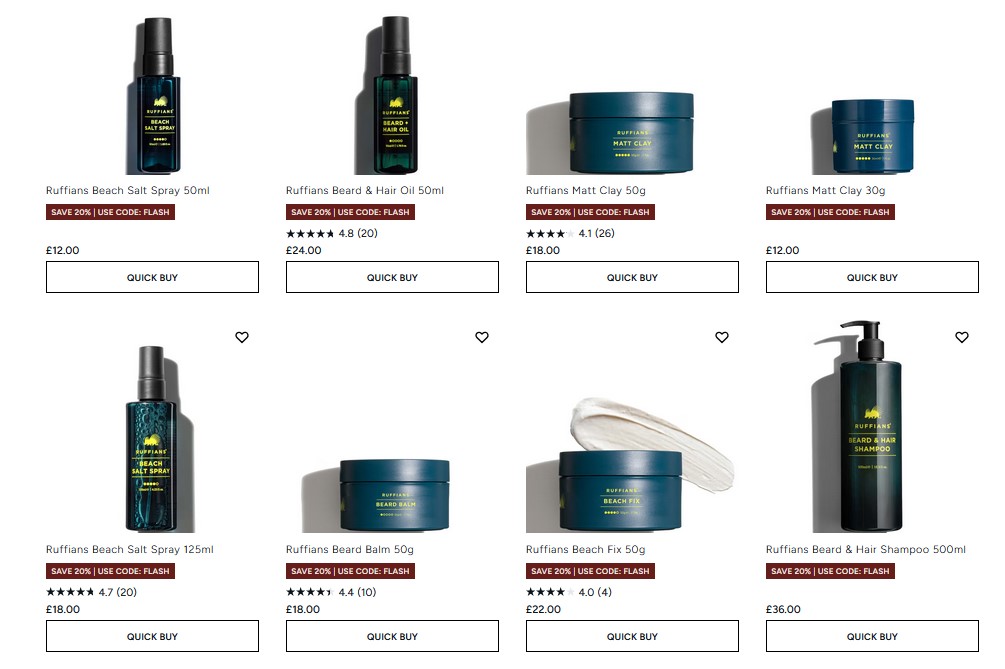 Ruffians has landed at Lookfantastic Ruffians has landed at Lookfantastic