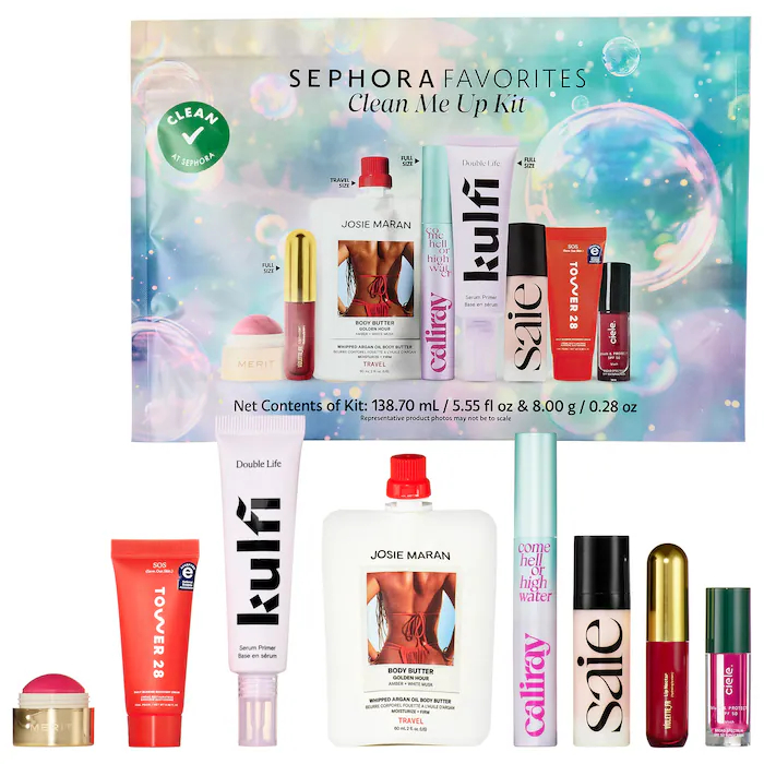 Sephora Clean Me Up Kit Makeup Value Set 2026 Sephora Clean Me Up Kit Makeup Value Set 2026