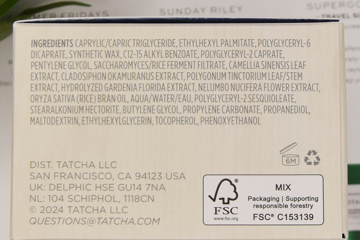 Tatcha The Indigo Cleansing Balm Tatcha The Indigo Cleansing Balm