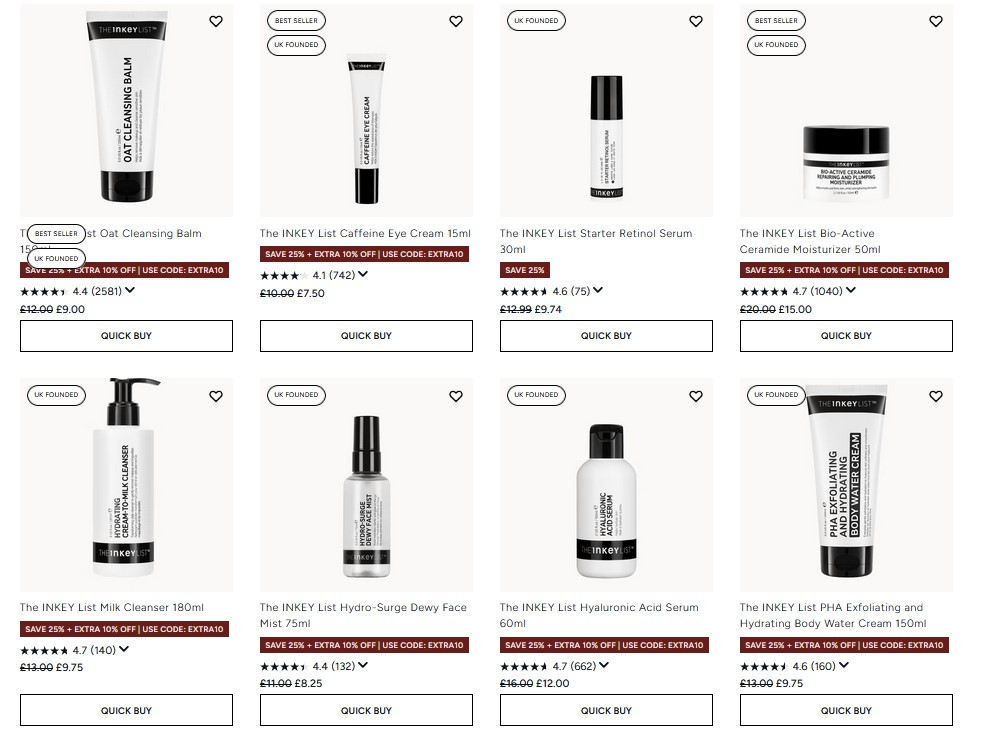 25% off The INKEY List at Lookfantastic 25% off The INKEY List at Lookfantastic