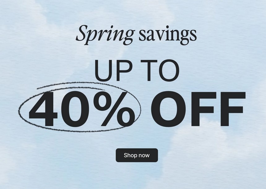 Up to 40% off sale at BEAUTY BAY Up to 40% off sale at BEAUTY BAY