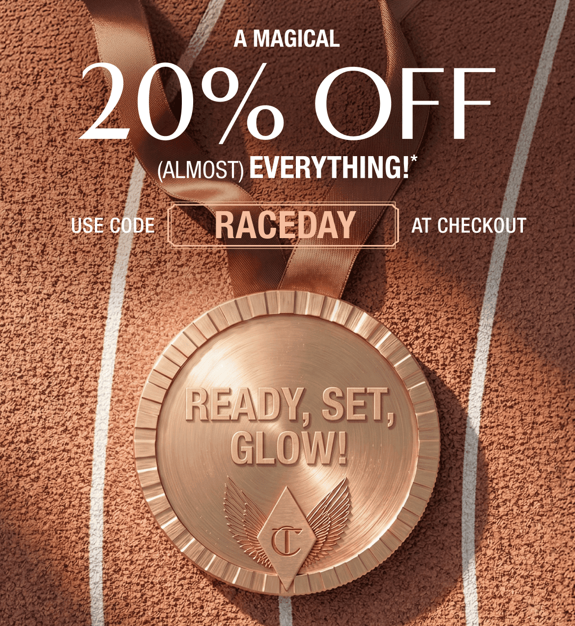 20% off sitewide at Charlotte Tilbury 20% off sitewide at Charlotte Tilbury