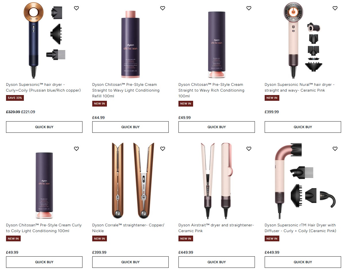 Dyson has landed at Lookfantastic Dyson has landed at Lookfantastic