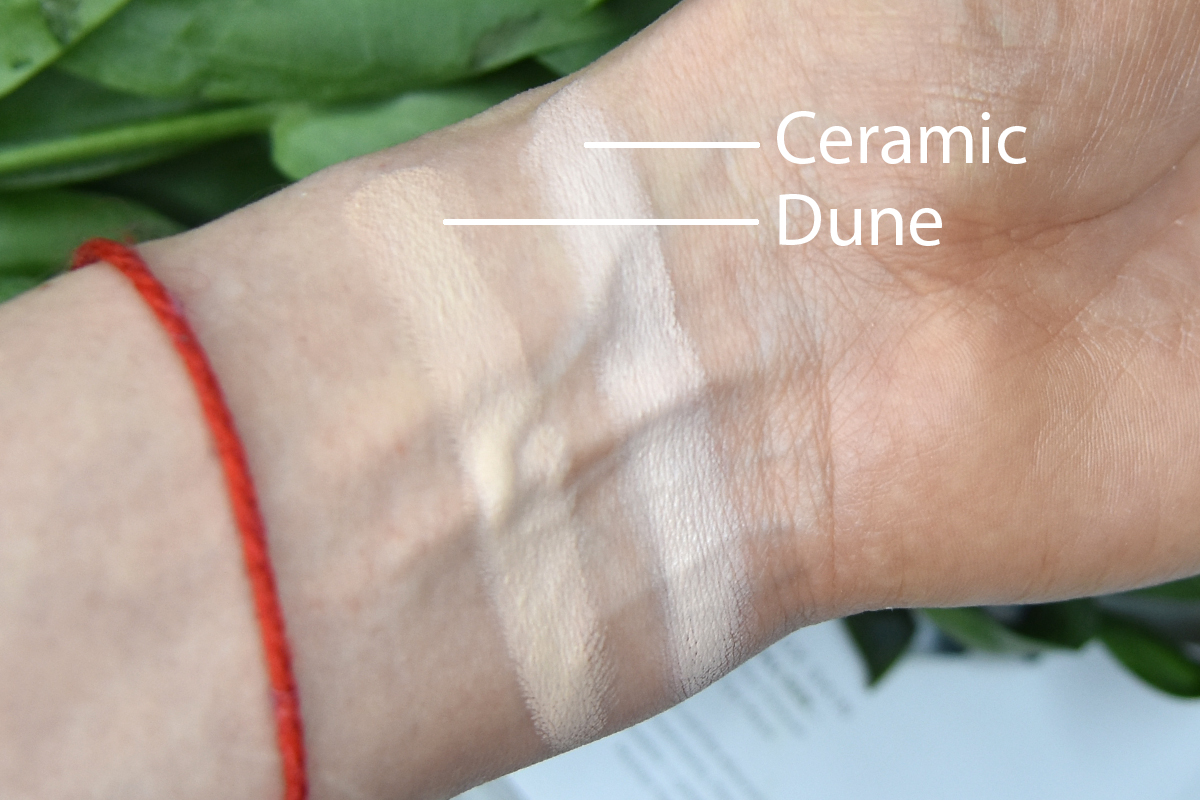 MERIT The Minimalist in Dune and Ceramic Swatches MERIT The Minimalist in Dune and Ceramic Swatches