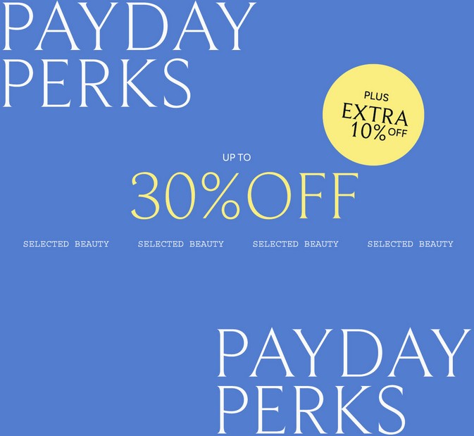 Up to 30% off sale at Lookfantastic Up to 30% off sale at Lookfantastic