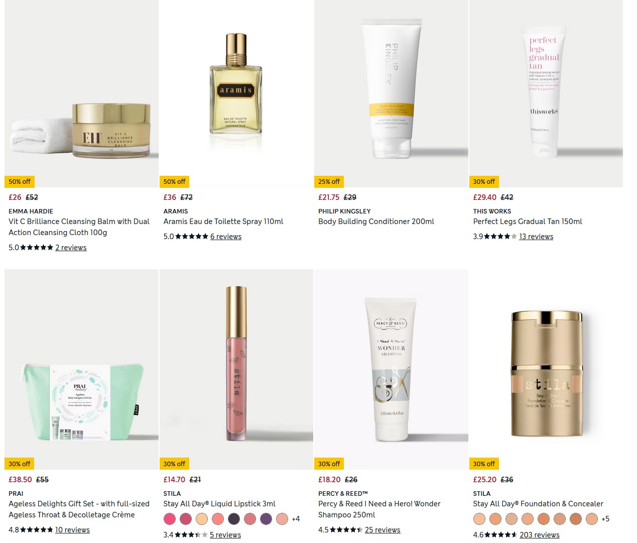 Up to 30% off selected Beauty at Marks & Spencer Up to 30% off selected Beauty at Marks & Spencer