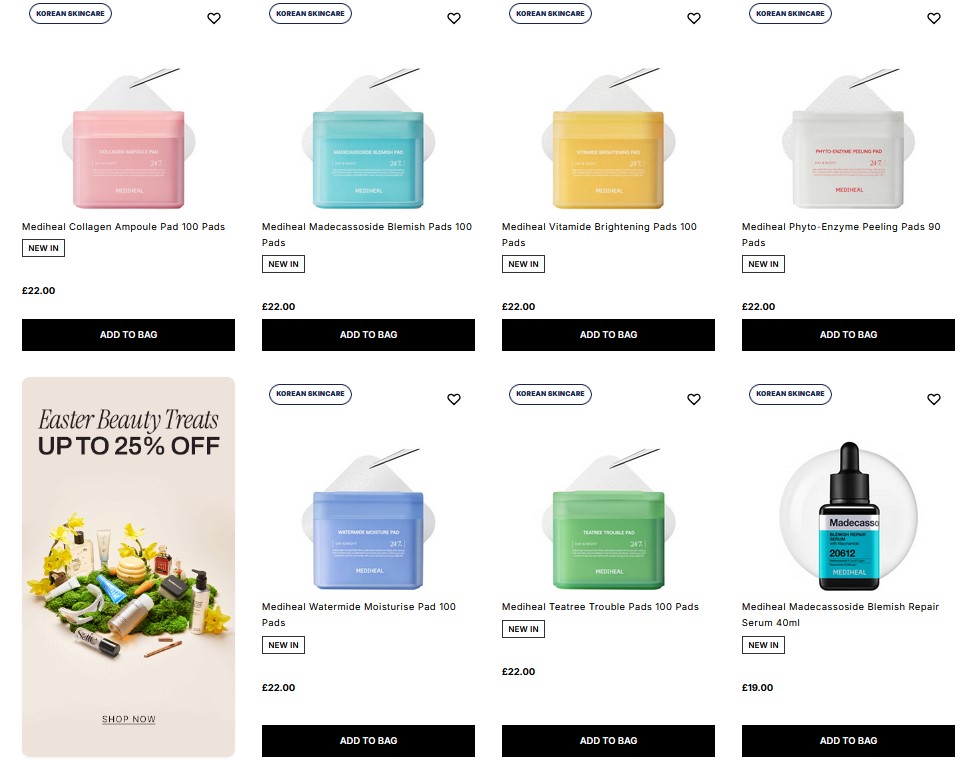 Mediheal has landed at Cult Beauty Mediheal has landed at Cult Beauty