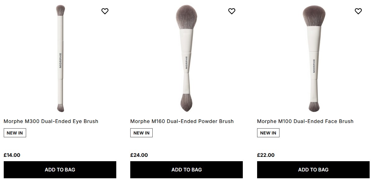 New Morphe Brushes at Lookfantastic New Morphe Brushes at Lookfantastic