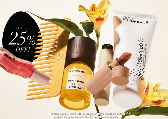 15–25% off selected at Niche Beauty 15–25% off selected at Niche Beauty